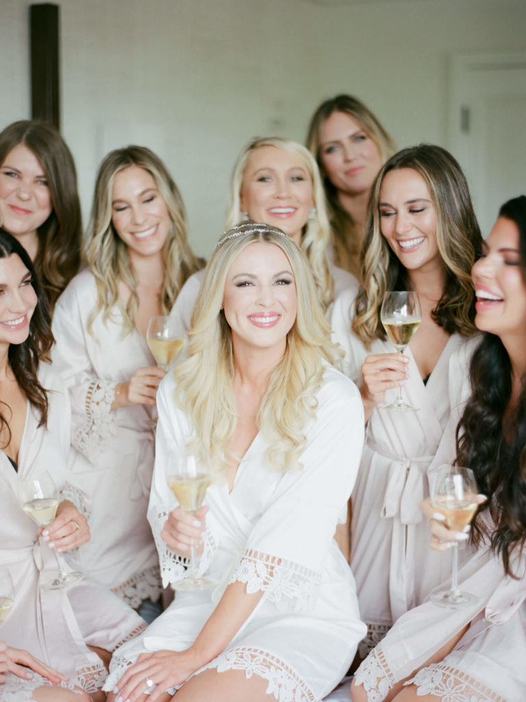 Aspen wedding film photography - bridesmaids