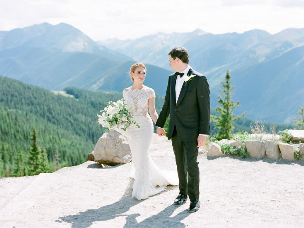 Aspen Mountain Wedding photography by Tara Marolda